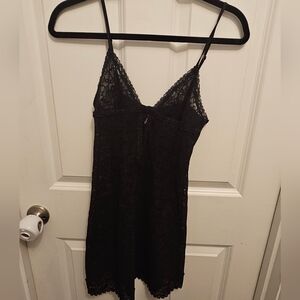 Victoria Sexret The Lacie Black Lace Slip